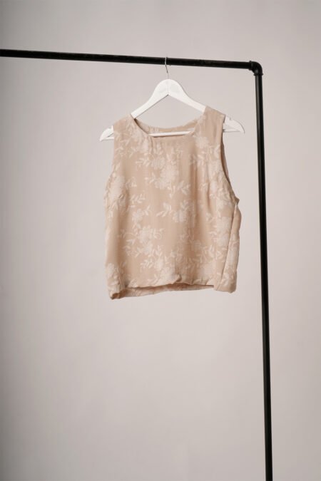 Musculosa celina cey broderie puffing "CELINA" - Imagen 3