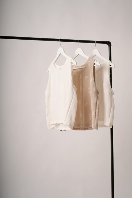 Musculosa celina cey broderie puffing "RAVENA" - Imagen 2