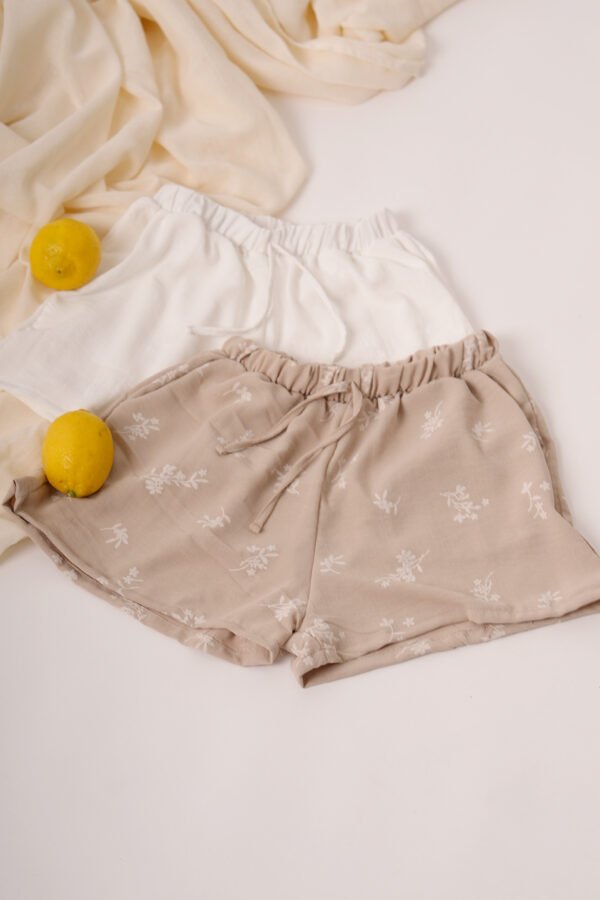 Short cey broderie puffing "TIMA"