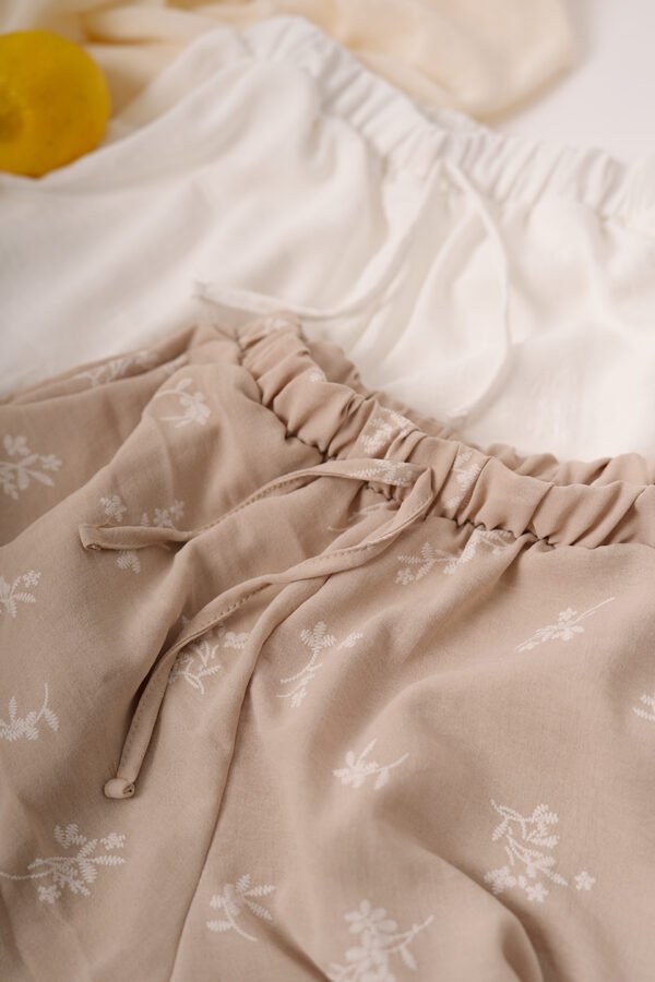 Short cey broderie puffing "TIMA"