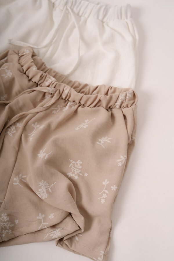 Short cey broderie puffing "TIMA"