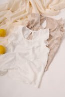 Musculosa gota cey broderie puffing "EVE"