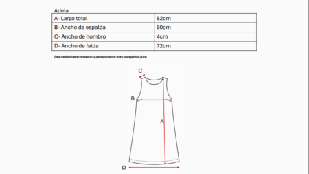 Solero para atar atras cey broderie puffing "ADELA" - Imagen 5