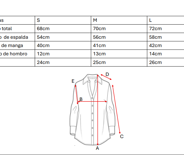 Camisa importada broderie manga 3/4 "BAHAMAS"