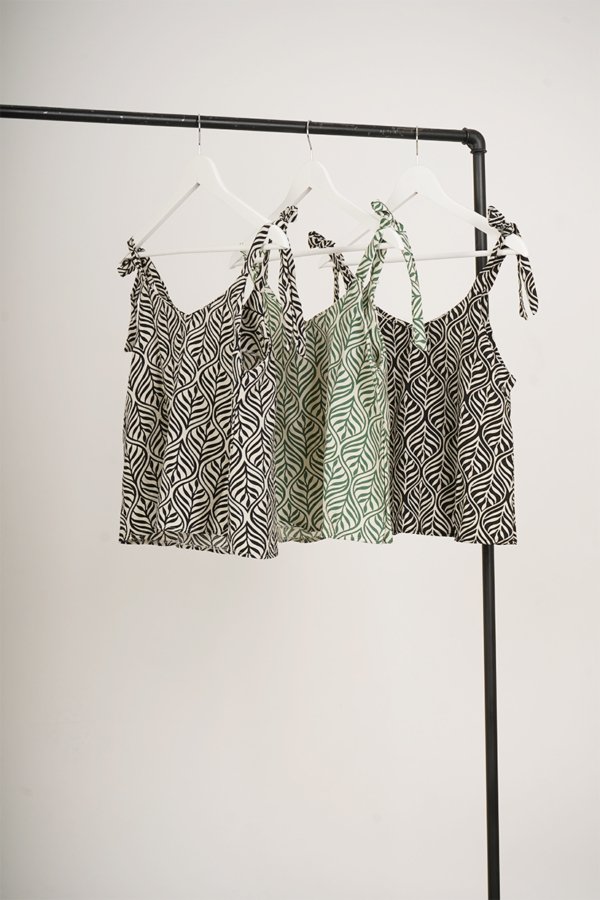 Musculosa cey premium para atar "BOKU"