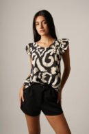 Musculosa cey premium para atar atras "BRUNE"