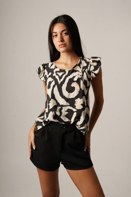 Musculosa cey premium para atar atras "BRUNE"