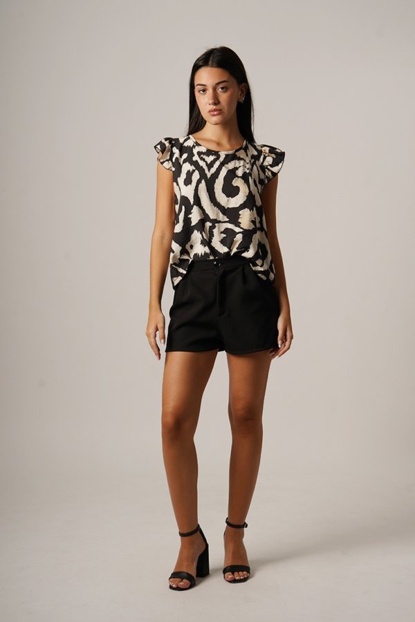 Musculosa cey premium para atar atras "BRUNE"