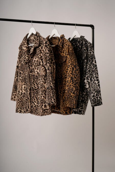 Saco mediano paño animal print "CLARY" - Imagen 2
