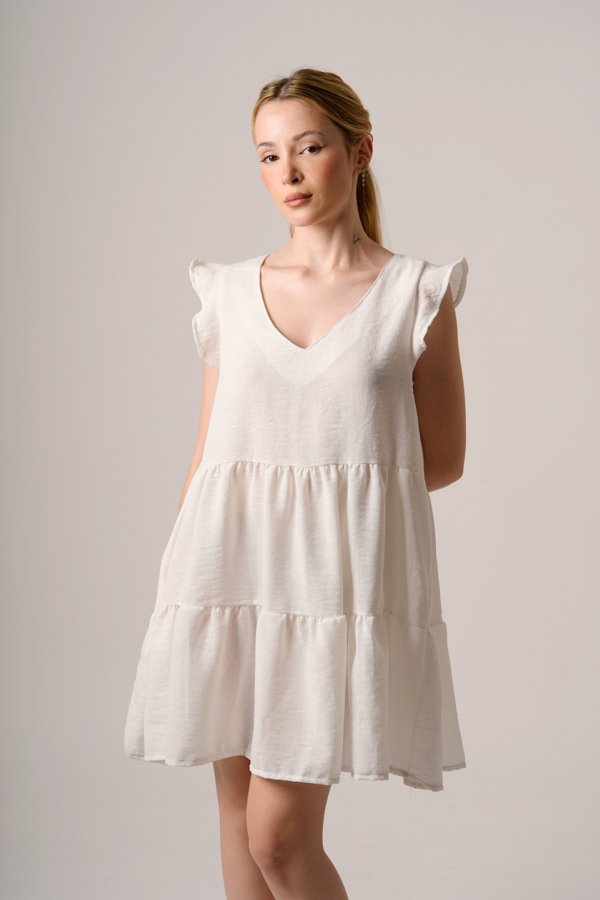 Solero lino camisero "DALVA"
