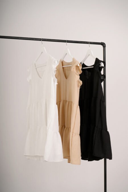 Solero lino camisero "DALVA" - Imagen 2