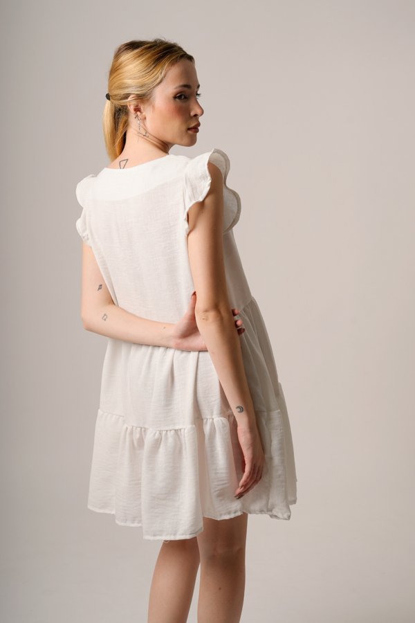 Solero lino camisero "DALVA"