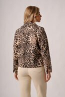 Saco corto paño animal print "DROP"