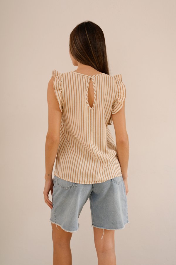 Musculosa con gota cey premium estampado rayas medianas "FALMI 3"