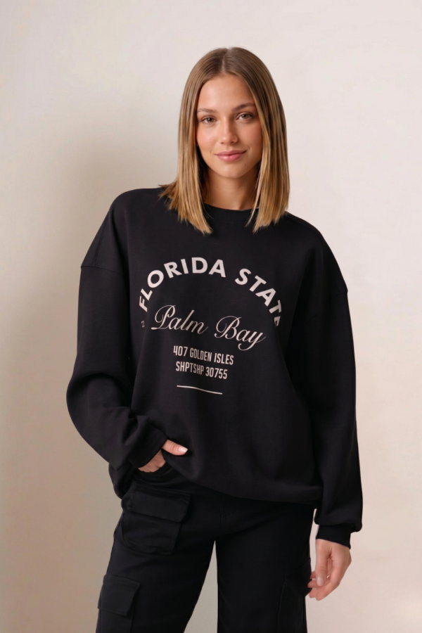 Maxibuzo scuba cuello redondo "FLORIDA STATE"