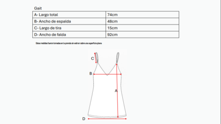 Solero tirita cey premium liso "GAIT" - Imagen 6