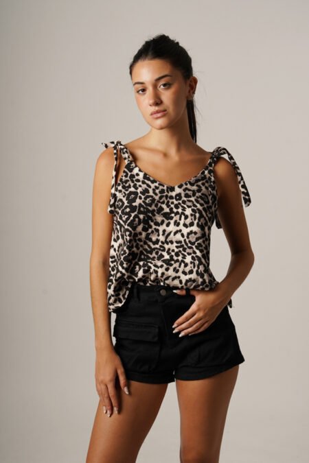 Musculosa cey premium para atar "GINO"
