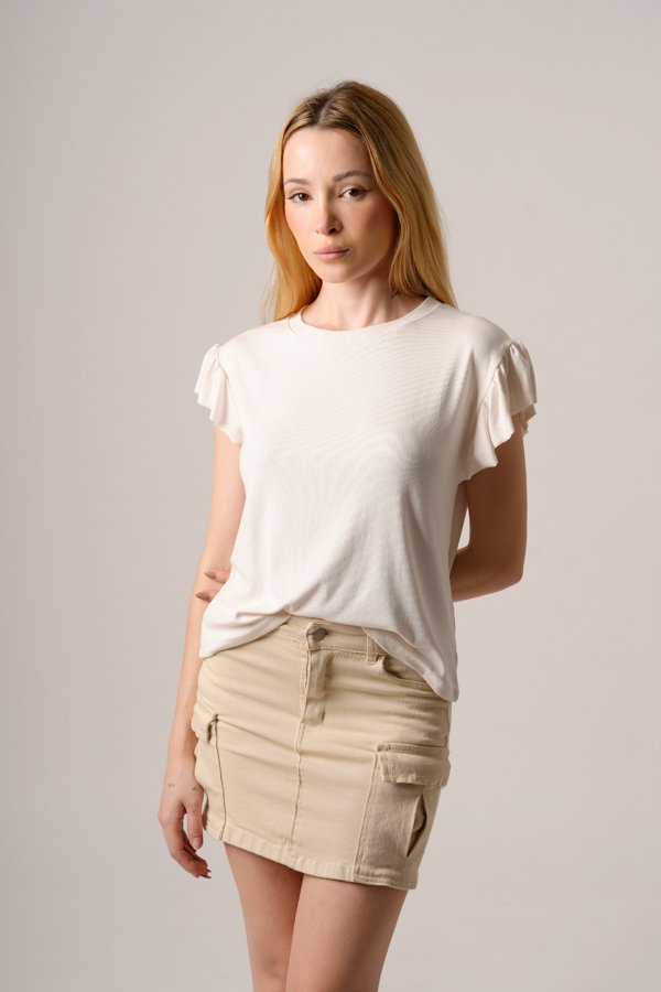 Musculosa ribb liso "GLAM"