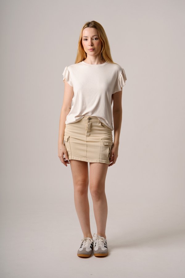 Musculosa ribb liso "GLAM"