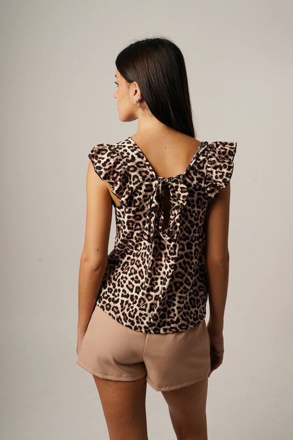 Musculosa cey premium para atar atras "GLODA"