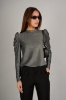 Buzo lurex manga princesa "JULES"