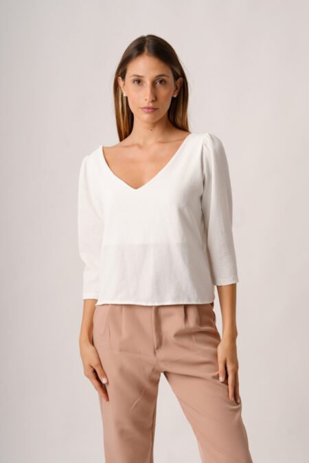 Remera manga 3/4 cey liso "JUNA"