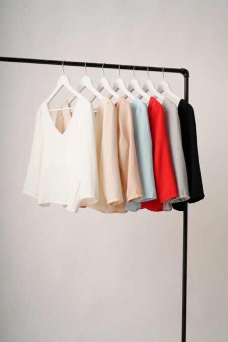 Remera manga 3/4 cey liso "JUNA" - Imagen 2
