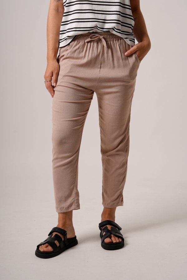 Babucha capri lino "KETA"