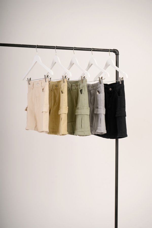 Pollera cargo gabardina "LAGON"