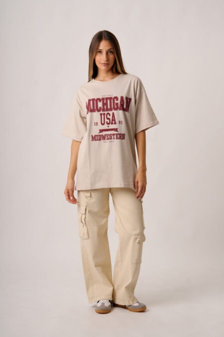 Remeron jersey peinado "MICHIGAN" - Imagen 3