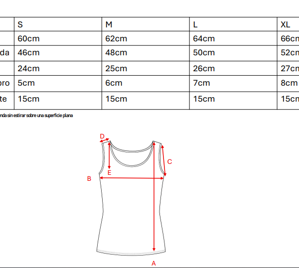 Musculosa con gota broderie punto flor "MOGAN"