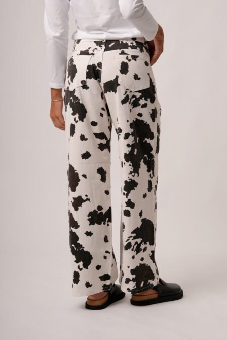 Pantalon ancho gabardina "MOLLY" - Imagen 4
