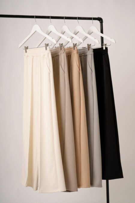 Palazzo wide leg scuba "NACKY" - Imagen 2