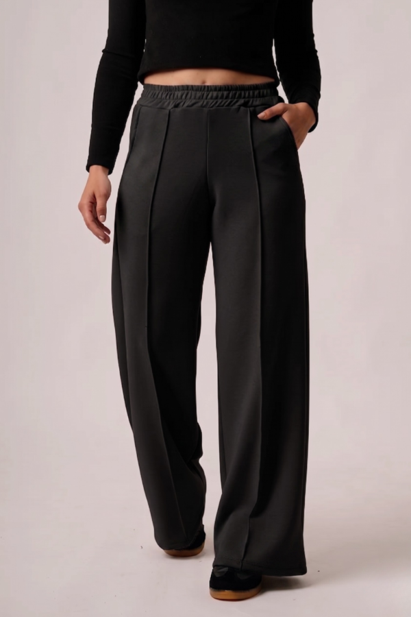 Palazzo wide leg scuba "NACKY"