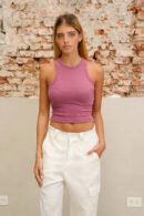 Musculosa morley ribb belgica "PAZ"