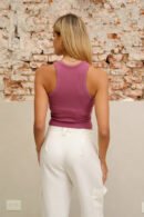Musculosa morley ribb belgica "PAZ"