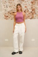 Musculosa morley ribb belgica "PAZ"