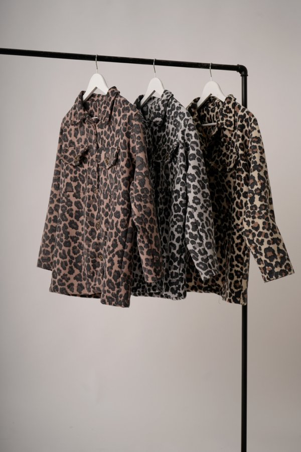 Saco mediano paño animal print "RIDOY"