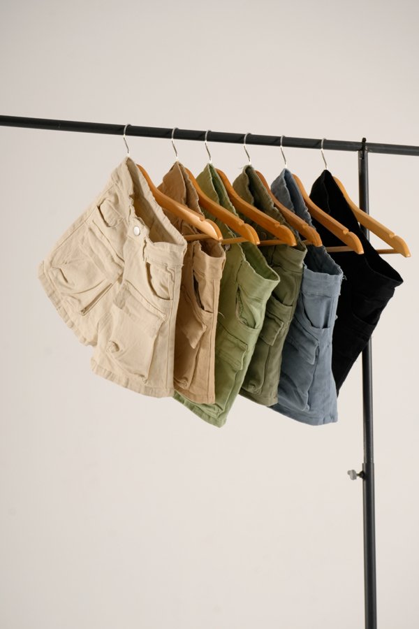Short cargo gabardina "SOL"