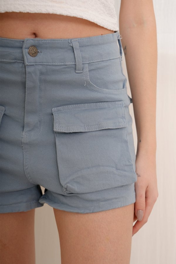 Short cargo gabardina "SOL"