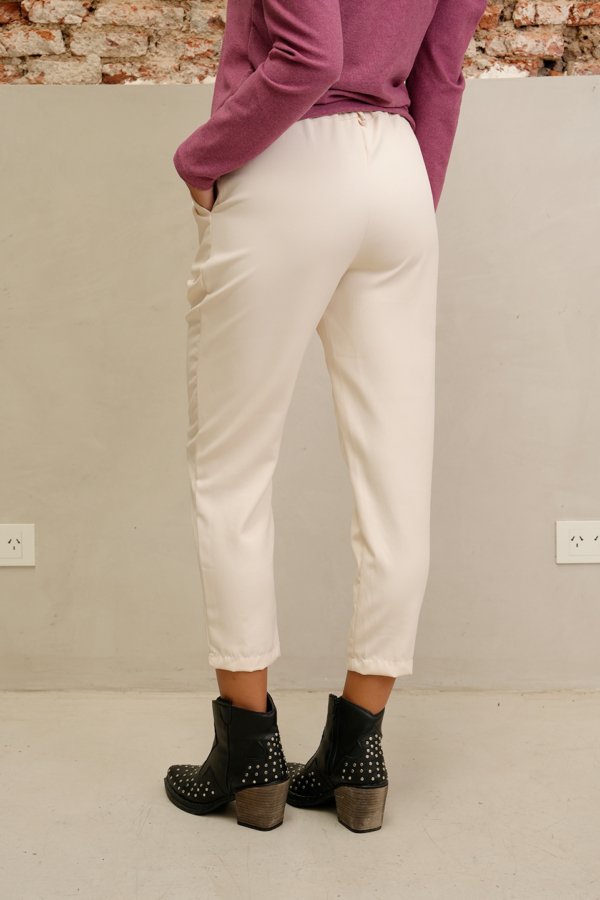 Pantalon sastrero crep "SOMI (A)"