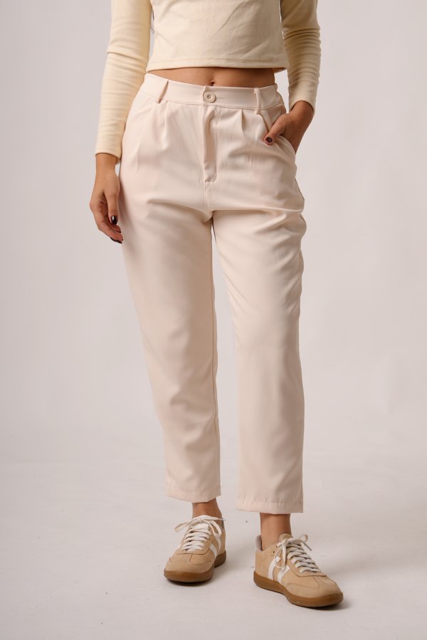 Pantalon sastrero crep "SOMI (B)"