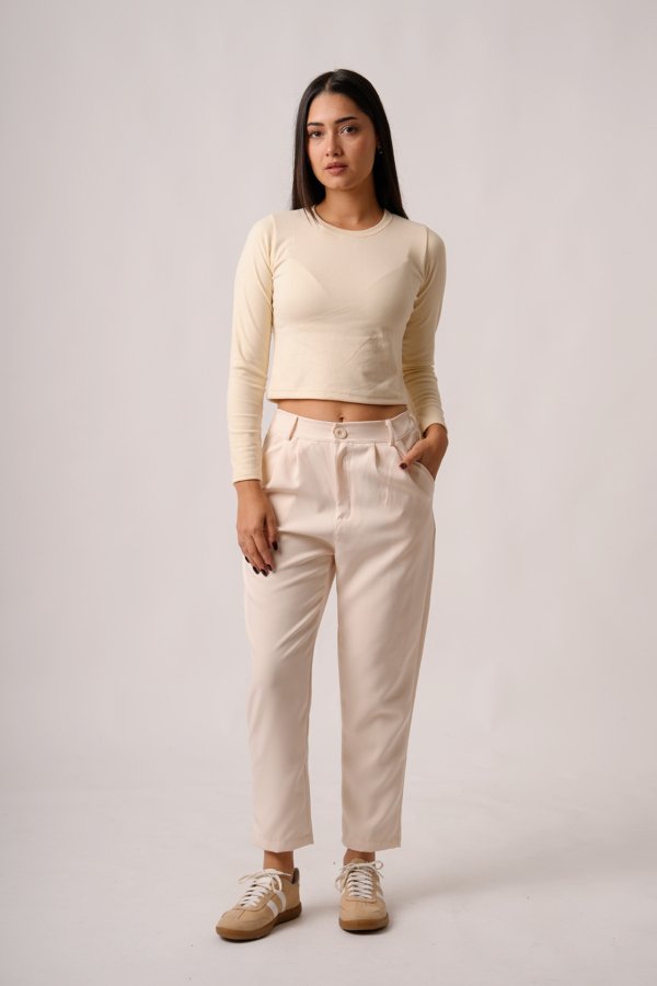 Pantalon sastrero crep "SOMI (B)"
