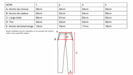 Pantalon sastrero crep "SOMI (B)" - Imagen 5