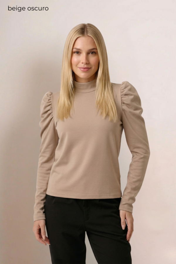 Buzo rustico frisado manga princesa "SHARONCITA"