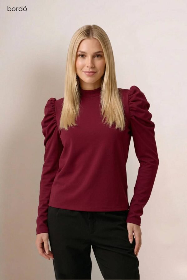 Buzo rustico frisado manga princesa "SHARONCITA"