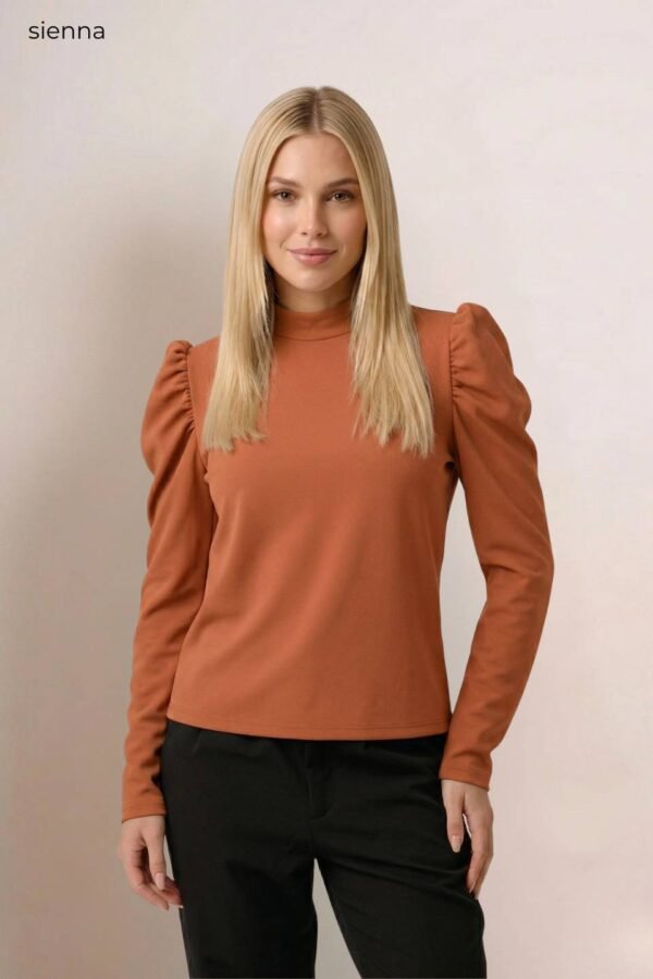 Buzo rustico frisado manga princesa "SHARONCITA"