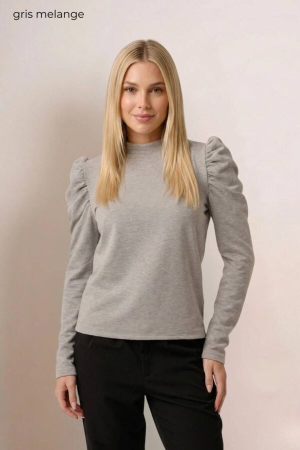 Buzo rustico frisado manga princesa "SHARONCITA"