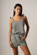 Musculosa cey premium para atar "TANU"