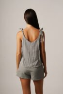 Musculosa cey premium para atar "TANU"